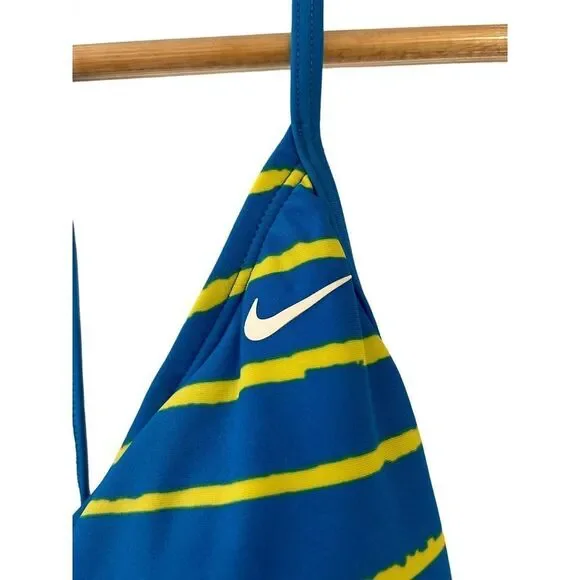 Nike Tankini Swim Tank Top Racerback Blue Women's Medium - Picture 5 of 9